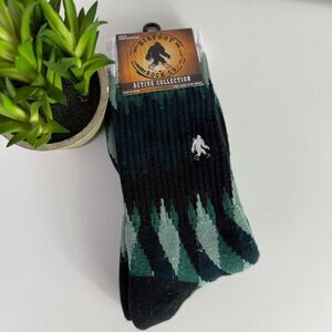 Bigfoot Sock Co. Active Collection Forest  One Size Fits Most NWT